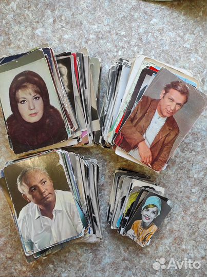 Фотокарточки артистов СССР