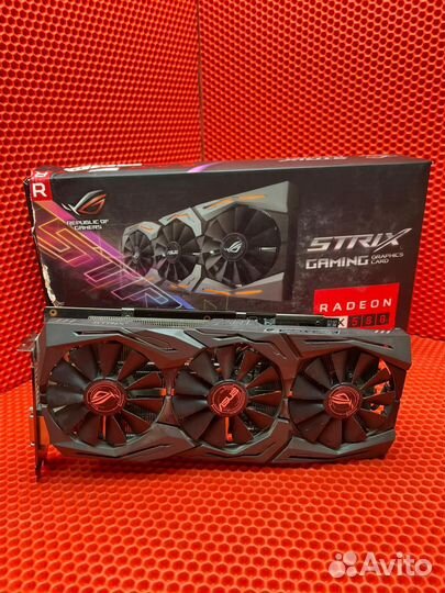 Видеокарта Asus ROG Strix Radeon RX580 8gb (пф)