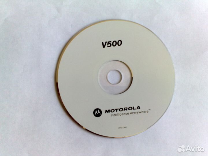 Диск фирменных программ Motorola V500