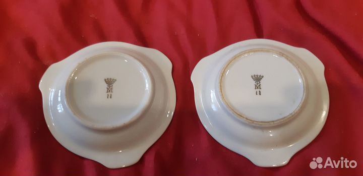 Фарфоровые пепельницы гдр, 1970 гг