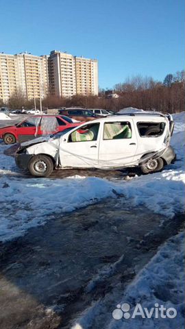 LADA Largus 1.6 МТ, 2019, битый, 170 000 км