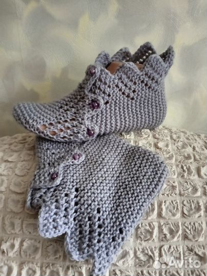 Следки вязаные ручной работы