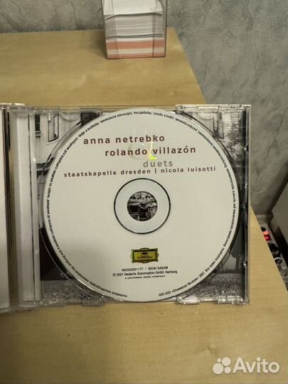 Cd Anna Netrebko. Rolando. Villazon. Duets