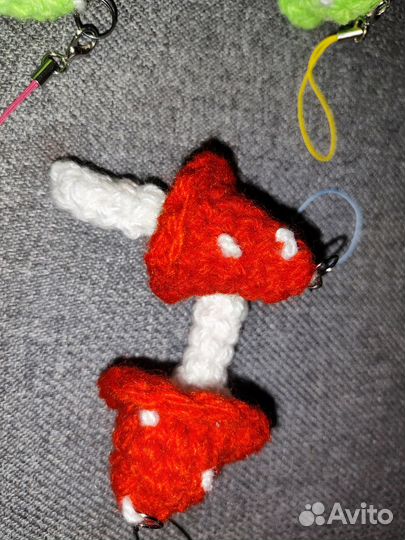 Вязаные грибы