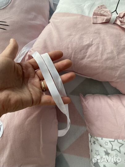 Подушки бортики для кроватки