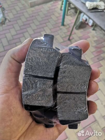 Тормозные колодки HQ на hyundai solaris 2011-2014