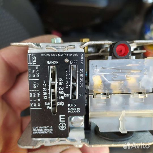 Реле давления Danfuss