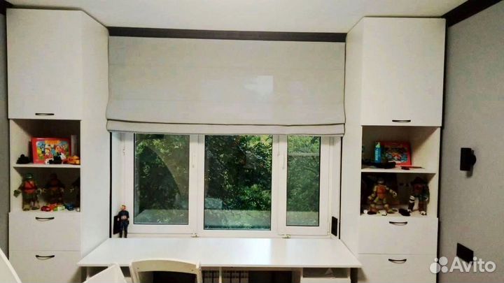 Римские шторы на проем