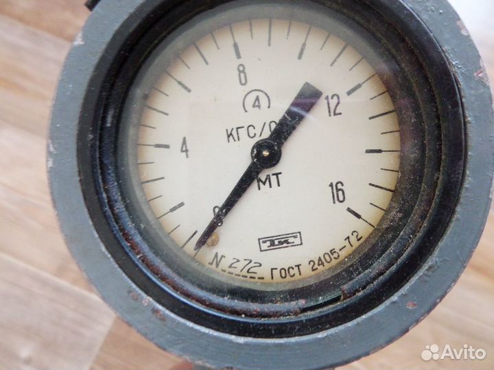 Манометр компрессии 1981 г