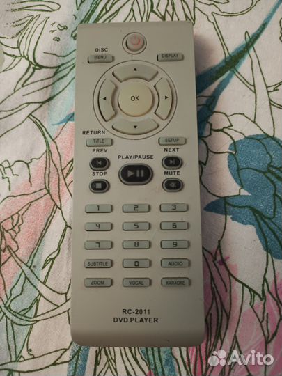 Пульт ду от DVD