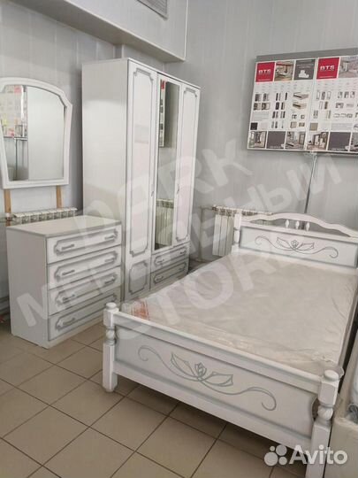 Кровать 120 массив