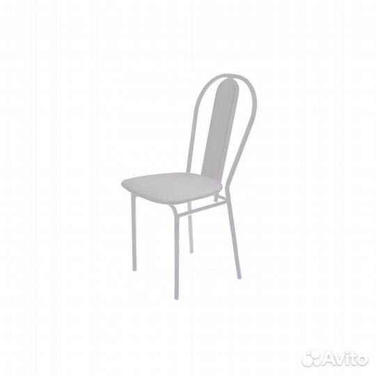 Стул Ника 420х518х910 мм светло-серый, матовый сер