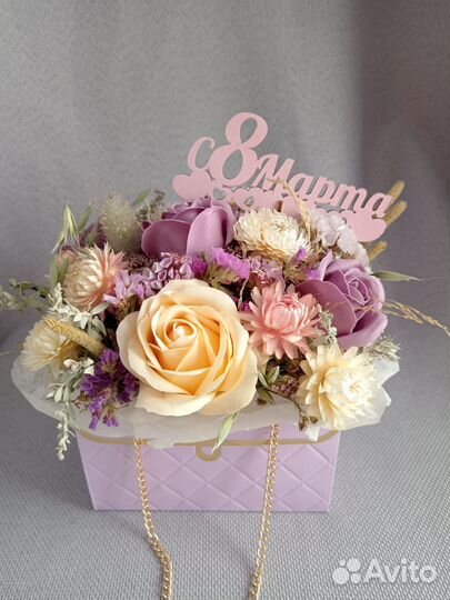 Букет цветов на 8 марта