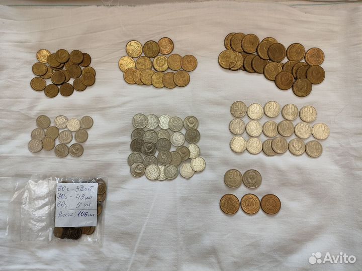 Монеты СССР копейки