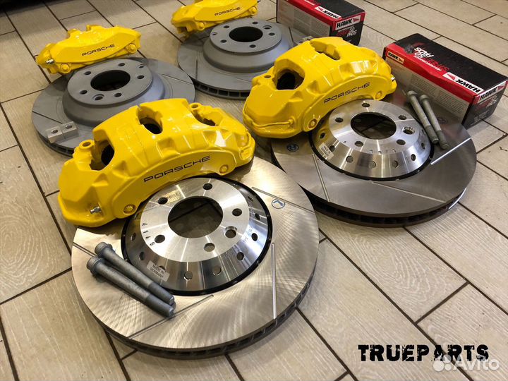 Тормозная система Porsche Cayenne turbo s