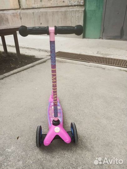Самокат детский трехколесный бу