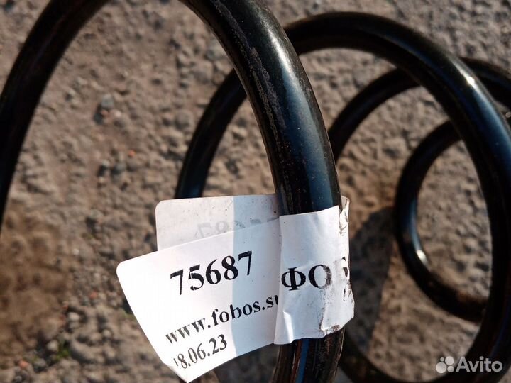 Пружина передняя гранта, Датсун, kalina