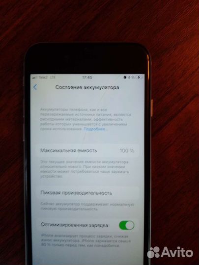 Телефон iPhone 6s