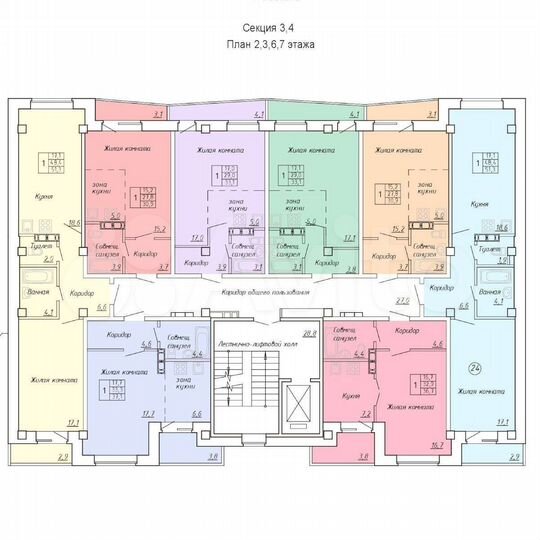 Квартира-студия, 33,1 м², 4/9 эт.