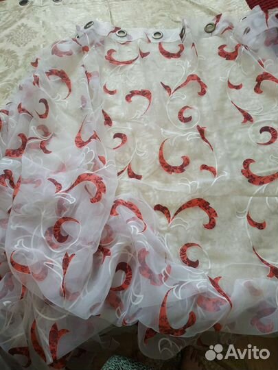 Занавески органза