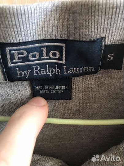 Мужское поло Ralph Lauren оригинал