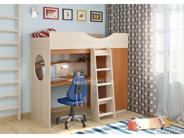 Кровать чердак