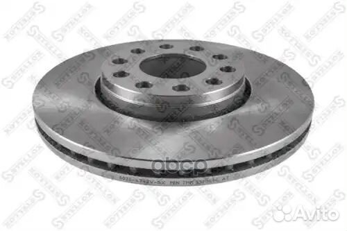 6020-4743V-SX диск тормозной передний 10 отв Audi