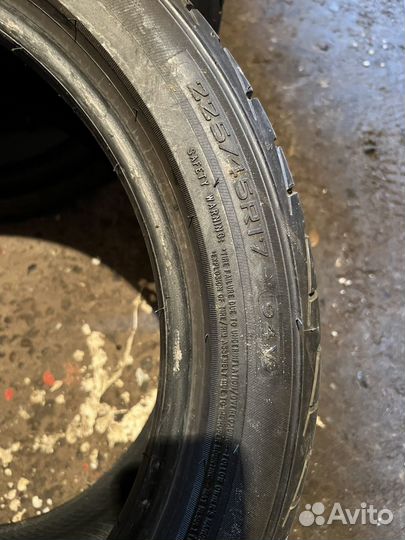Летняя резина triangle r17 225 45