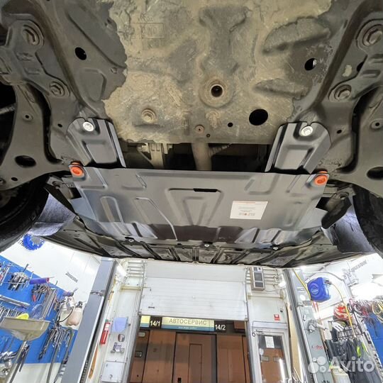 Защита картера и кпп Ford Transit Connect