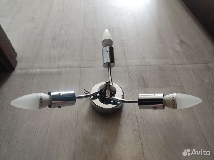 Люстра потолочная бу