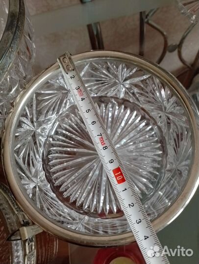 Хрустальные конфетницы СССР