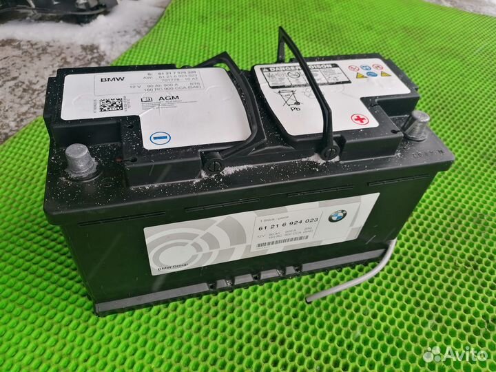 Акб на BMW X5 F15 90Ah (353x175x190мм)