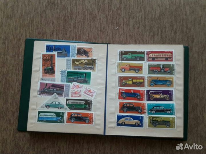 Альбом с почтовыми марками