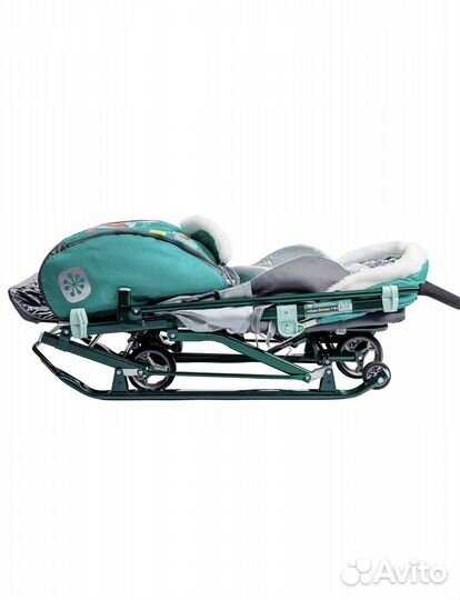 Детские санки коляска ника