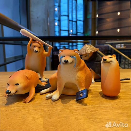 Фигурки Shiba Inu