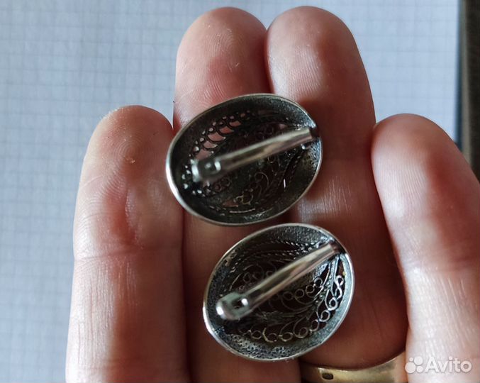 Серебряные серьги