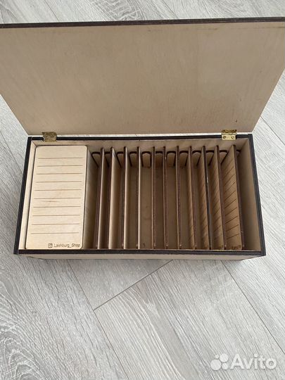 Лэшбокс деревянный на 15 планшетов