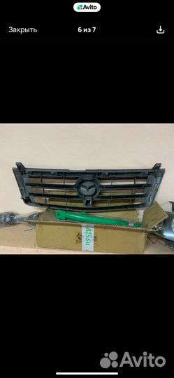 Фары и решетка бонго