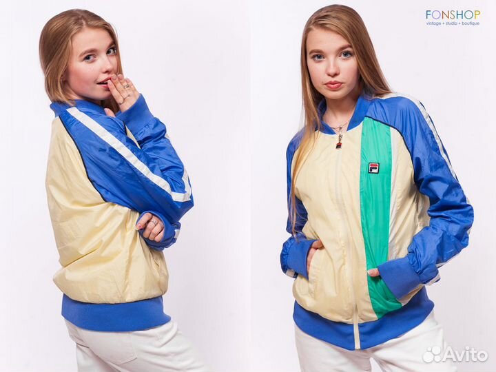 Ветровка винтаж fila original