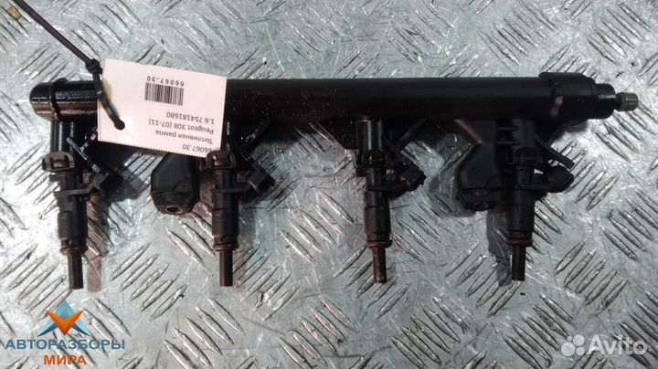 Топливная рампа Peugeot 308 T7 2008 754181680