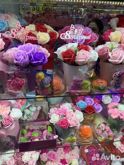 Букет цветов на 8 марта