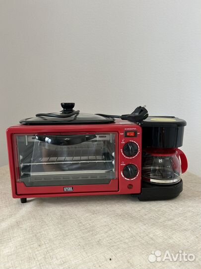 Портативная духовка gfgril 3 в 1