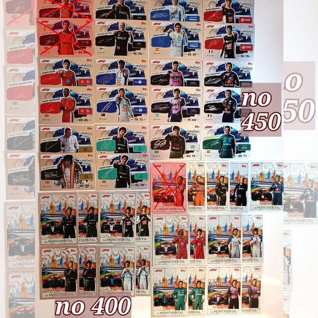 Новые карточки formula 1/F1 2026 turbo attax