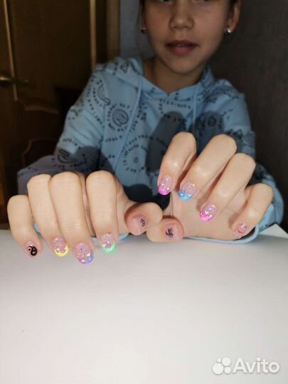 Комбинированный маникюр