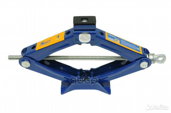 Домкрат ромбический 1 т. (min 100mm-max 350mm)