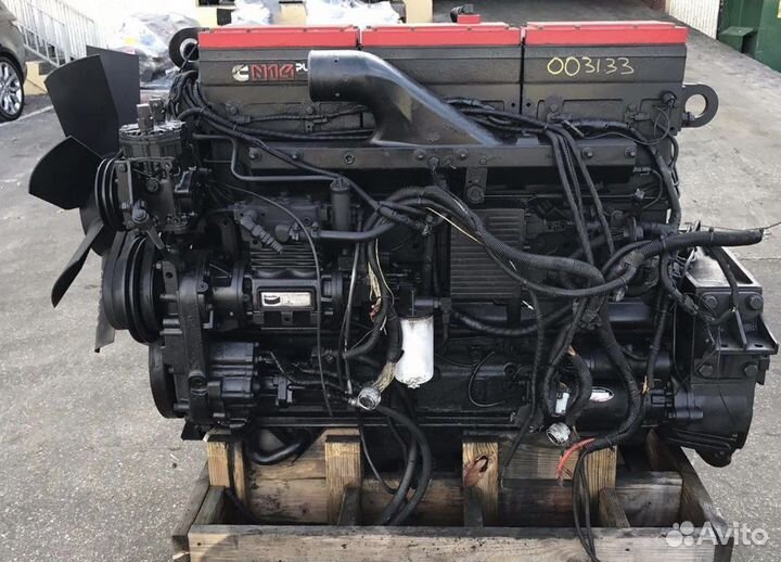 Двигатель cummins n14 plus