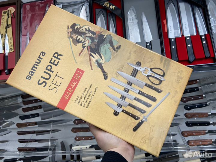 Набор ножей samura super SET harakiri
