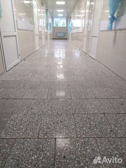 Роторная чистка(размыв) пола