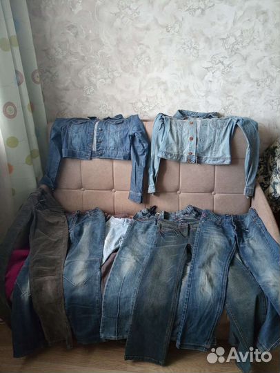 Джинсовые вещи на девочку