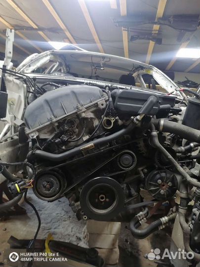 Двигатель bmw n52b30af 80 т.км пробег с японии